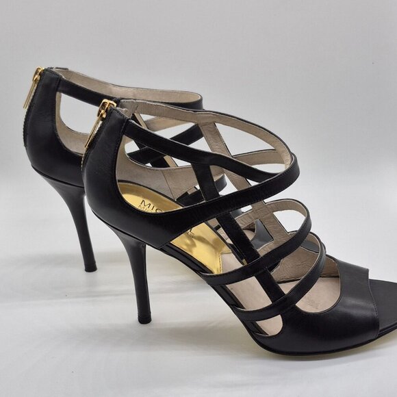 Michael Kors Women's Zip Back Heels - Picture 3 of 5